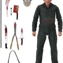 Cheap ❤️ NECA Friday the 13th Part 5: A New Beginning Roy Burns Action Figure [Ultimate Version] ✔️