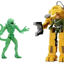 Best reviews of 👍 Alien Collection Colonial Marines 'VS' Aliens Xenomorph Attack Exclusive Alien Battle Action Figure Set [Super Power Loader, Space Colony Defense] 🤩 -US Horror Sales 2022 aleinxenoattackpowerldr inset2