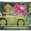 Cheap 🔔 Alien Collection Colonial Marines 'VS' Aliens Xenomorph Attack Exclusive Alien Battle Action Figure Set [Space Colony Defence, Advanced-APC Vehicle] 💯 -US Horror Sales 2022 alienattaxkapc
