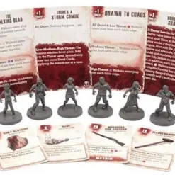 Hot Sale 🌟 The Walking Dead Walking Dead All Out War Miniature Game Walker Game Booster 💯