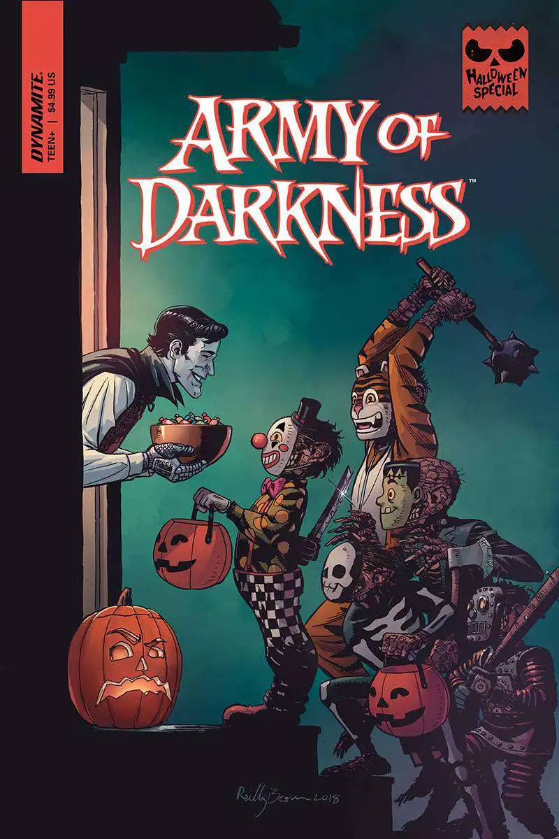 Top 10 ๐ Dynamite Entertainment Army of Darkness One Shot ๐ Halloween Special Comic Book ๐ 3 Top 10 ๐ Dynamite Entertainment Army of Darkness One Shot ๐ Halloween Special Comic Book ๐