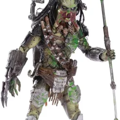 Coupon ❤️ Alien vs Predator Wolf Predator Action Figure [Battle Damage] 👍
