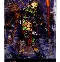 Flash Sale 😉 NECA Alien vs Predator AVP Requiem Series 4 Battle Damaged Predator Action Figure [Unmasked Wolf] ⭐