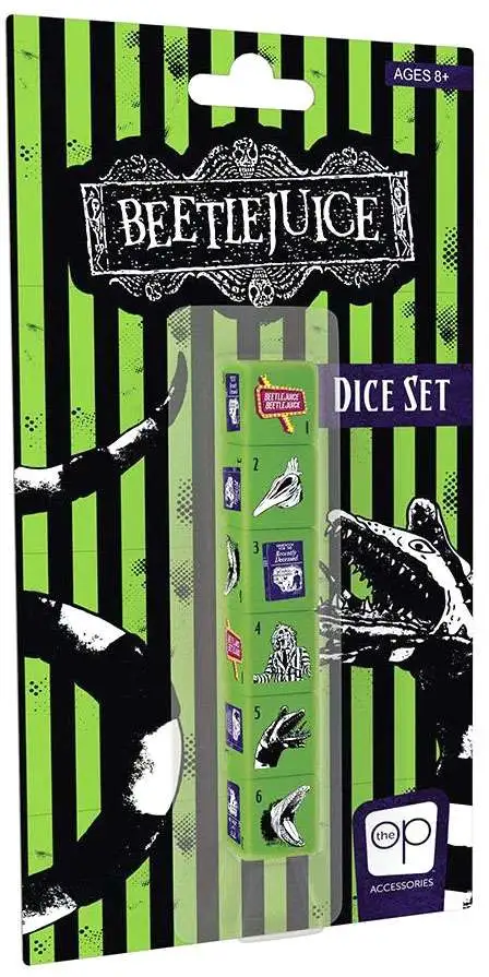 Deals π Beetlejuice Dice Set π 3 Deals π Beetlejuice Dice Set π