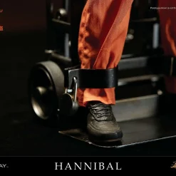 Promo ⭐ Silence of the Lambs Hannibal Lecter Collectible Figure [Straitjacket Version] 😀 -US Horror Sales 2022 blitzlecterstraitjacket inset4