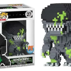 Flash Sale 🎁 Funko Alien POP! 8-Bit Xenomorph Exclusive Vinyl Figure #27 [Blood Splattered] 😍