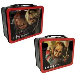 Top 10 😉 Child's Play Bride of Chucky Tin Tote Lunch Box 🧨