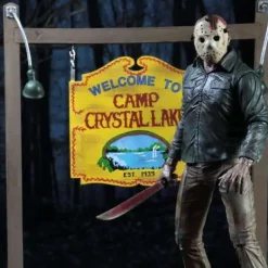 Cheapest ⌛ NECA Friday the 13th Camp Crystal Lake Accessory Set [Action Figure Not Included!] ✨ -US Horror Sales 2022 campcrystallakeaccest inset2