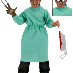 Discount 🤩 NECA Nightmare on Elm Street Part 4 Dream Masters Surgeon Freddy Krueger Clothed Action Figure 🔥