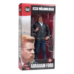 Deals 👏 McFarlane Toys The Walking Dead Color Tops Red Wave Abraham Ford Action Figure #7 🤩 -US Horror Sales 2022 colortopsabraham inset2