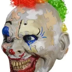 Cheapest 🌟 American Horror Story Cult Puzzle Face Costume Mask 😀 -US Horror Sales 2022 dafox102 inset2