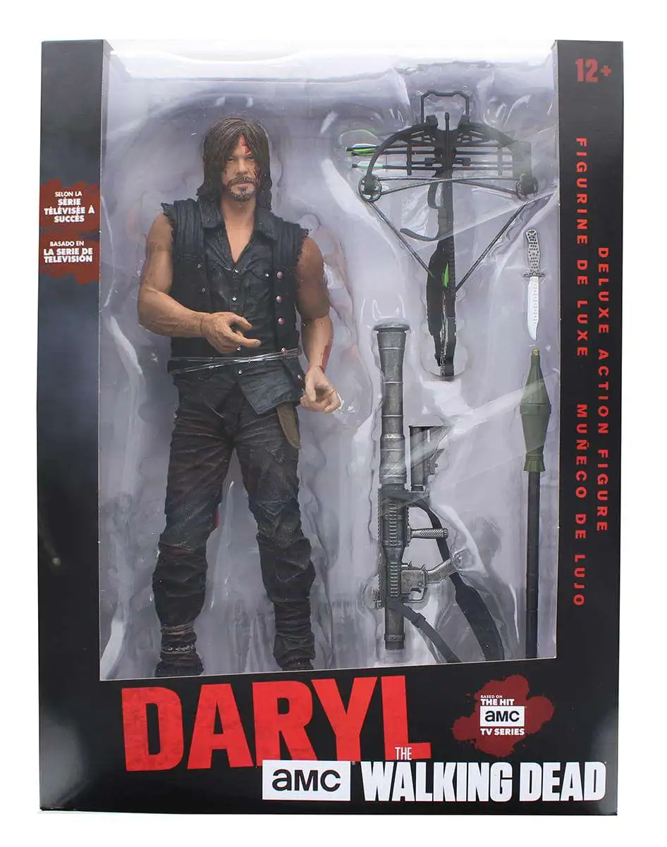 Cheap β€οΈ McFarlane Toys The Walking Dead AMC TV Daryl Dixon with Rocket Launcher Deluxe Action Figure π₯° 3 Cheap β€οΈ McFarlane Toys The Walking Dead AMC TV Daryl Dixon with Rocket Launcher Deluxe Action Figure π₯° - Image 2