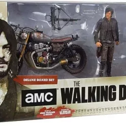 Brand new 😍 McFarlane Toys The Walking Dead AMC TV Daryl Dixon & New Bike Deluxe Action Figure Set 😀 -US Horror Sales 2022 dixonboxset inset4