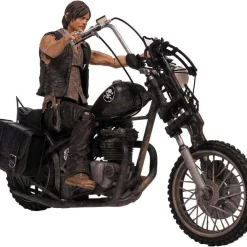 Deals 🥰 McFarlane Toys The Walking Dead AMC TV Daryl Dixon & Chopper Deluxe Action Figure Set 🥰 -US Horror Sales 2022 dixoncycleset inset2
