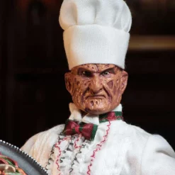 Best Pirce 🤩 NECA Nightmare on Elm Street The Dream Child Chef Freddy Krueger Clothed Action Figure ✔️ -US Horror Sales 2022 dreamfreddy inset2