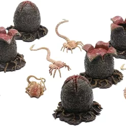 Discount ⌛ Alien Covenant Eggs & Facehuggers Exclusive 12-Piece Set [Aliens Inpired Look] 🎉