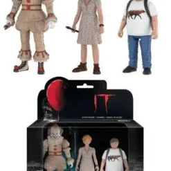 Best Sale 🥰 Funko IT Movie (2017) Pennywise, Beverly & Ben Action Figure 3-Pack ⌛