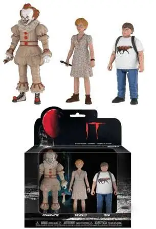 Best Sale π₯° Funko IT Movie (2017) Pennywise, Beverly & Ben Action Figure 3-Pack β 3 Best Sale π₯° Funko IT Movie (2017) Pennywise, Beverly & Ben Action Figure 3-Pack β