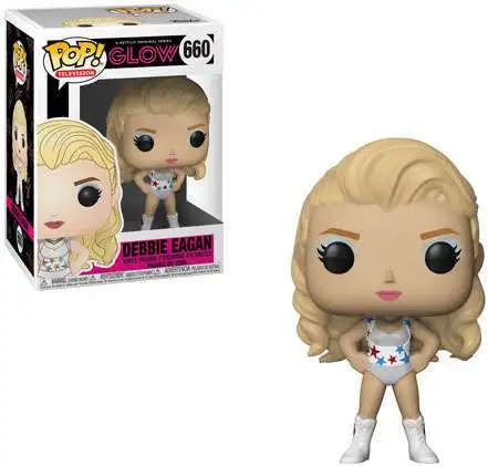 Wholesale 𧨠Funko GLOW POP! Television Debbie Eagan Vinyl Figure #660 β€οΈ 3 Wholesale 𧨠Funko GLOW POP! Television Debbie Eagan Vinyl Figure #660 β€οΈ