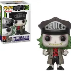 Deals ❤️ Funko POP! Movies Beetlejuice Vinyl Figure #605 [Guide Hat] 😉