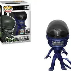 Flash Sale 😍 Funko 40th Anniversary POP! Movies Alien Xenomorph Exclusive Vinyl Figure #731 [Blue Metallic, Specialty Series] ✨