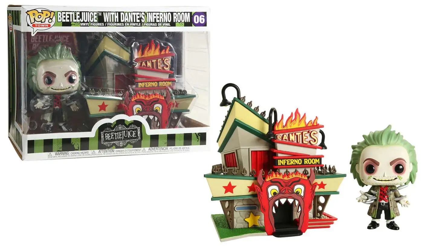 Cheap π Funko POP! Town Beetlejuice with Dante's Inferno Room Exclusive Vinyl Figure #06 π 3 Cheap π Funko POP! Town Beetlejuice with Dante's Inferno Room Exclusive Vinyl Figure #06 π