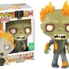 Cheapest 👍 Funko The Walking Dead POP! Television Burning Walker Exclusive Vinyl Figure #354 😀 -US Horror Sales 2022 funkoburnwalker