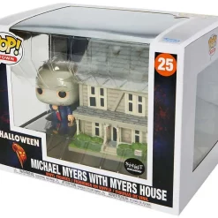 Discount 🔔 Funko 🎃 Halloween POP! Town Michael Myers with Myers House Exclusive Vinyl Figure #25 🧨 -US Horror Sales 2022 funkomichaelmyershouse inset2