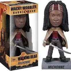 Outlet 🔥 Funko The Walking Dead Wacky Wobbler Michonne Bobble Head 🎁