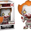 Discount 💯 Funko IT Movie (2017) POP! Movies Pennywise with Severed Arm Exclusive Vinyl Figure #543 [Damaged Package] ⭐ -US Horror Sales 2022 funkopennywizearmdp