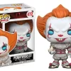 Deals 🧨 Funko IT Movie (2017) POP! Movies Pennywise (with Boat) Vinyl Figure #472 [Full Colored, Regular Version, Damaged Package] 👏 -US Horror Sales 2022 funkopopitdp