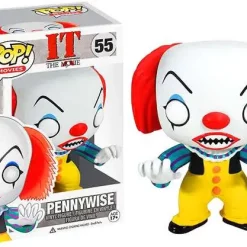 Deals 🔔 Funko IT Movie (1990) POP! Movies Pennywise Vinyl Figure #55 🔥
