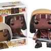 Best Pirce ✨ Funko The Walking Dead POP! Television Michonne Vinyl Figure #38 [Damaged Package] 😉
