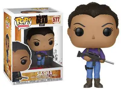Best Sale ⌛ Funko The Walking Dead POP! Television Sasha Vinyl Figure #577 ❤️ 3 Best Sale ⌛ Funko The Walking Dead POP! Television Sasha Vinyl Figure #577 ❤️