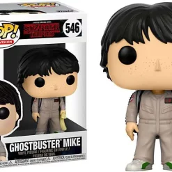 Coupon 👍 Funko Stranger Things POP! Television Ghostbuster Mike Vinyl Figure #546 [Damaged Package] ✨
