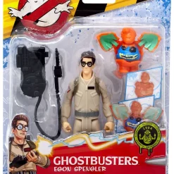 Cheap 😍 Ghostbusters Classic Fright Feature Egon Spengler Action Figure [with Interactive Ghost] 🔔