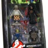 Best deal ⭐ The Video Game Ghostbusters Minimates Exclusive Minifigure 4-Pack 🌟 -US Horror Sales 2022 ghostvideominiset