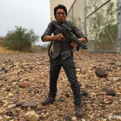 Coupon 😀 McFarlane Toys The Walking Dead AMC TV Glenn Rhee Deluxe Action Figure 🛒 -US Horror Sales 2022 glennrhee10 inset3