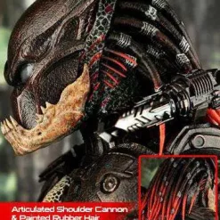 Brand new 🎁 Predators Movie Masterpiece Berserker Predator Collectible Figure 💯 -US Horror Sales 2022 hottoysberserkerpredators inset4