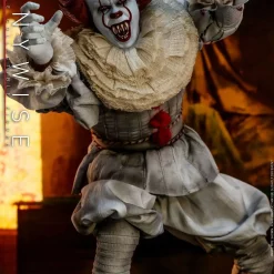 Hot Sale 🎁 IT: Chapter Two Movie Masterpiece Pennywise Collectible Figure MMS555 ❤️ -US Horror Sales 2022 itchaptertwopennywisehottoys inset2