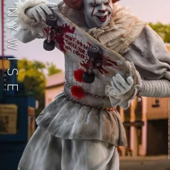 Hot Sale 🎁 IT: Chapter Two Movie Masterpiece Pennywise Collectible Figure MMS555 ❤️ -US Horror Sales 2022 itchaptertwopennywisehottoys inset3