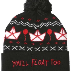 Promo 😉 IT Chapter 2 S.S. Georgeie Fair Isle ⌚ Watchman Pom Beanie Hat 😍