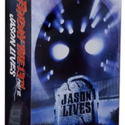 Cheap 🎁 NECA Friday the 13th Part 6 Jason Lives Jason Voorhees Action Figure [Ultimate Version] 🛒 -US Horror Sales 2022 jasonlivesfigure30th inset4