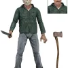 Discount 🌟 NECA Friday the 13th Series 1 Jason Voorhees Action Figure [Regular Version] 😍 -US Horror Sales 2022 jasonpart3figurereg