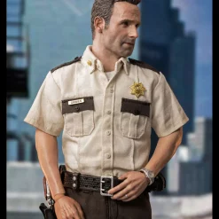 Best deal 🌟 The Walking Dead Rick Grimes Action Figure [Season 1] 🎁 -US Horror Sales 2022 jul218827 inset2 scaled