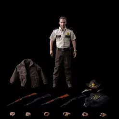 Best deal 🌟 The Walking Dead Rick Grimes Action Figure [Season 1] 🎁 -US Horror Sales 2022 jul218827 inset4