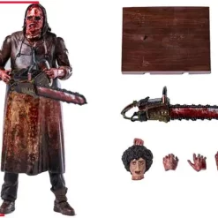 Best reviews of ❤️ Texas Chainsaw Massacre 2022 Leatherface Exclusive Action Figure [Slaughter] (Pre-Order ships May 2023) 🧨 -US Horror Sales 2022 jul229032 inset4