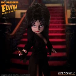 Promo 🥰 Living Dead Dolls Elvira Mistriss of the Dark Doll ❤️ -US Horror Sales 2022 lddelvira inset4