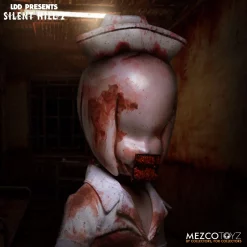 Top 10 👍 Living Dead Dolls Silent Hill 2 LDD Presents Bubble Head Nurse 10-Inch Doll 👏 -US Horror Sales 2022 lddsilenthillnurse inset3