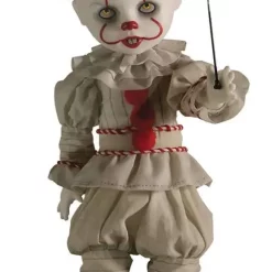 Deals 🥰 Living Dead Dolls It Movie (2017) LDD Presents Pennywise 10-Inch Doll 😉